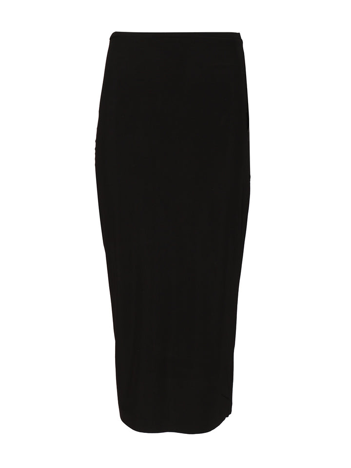Norma Kamali Straight Skirt Skirts - Black | c8c93af7bf5cba8f00e090f0bd558af808e95d86