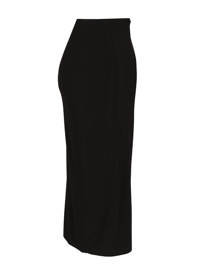 Norma Kamali Straight Skirt Skirts - Black | 170472c784401b4a48b0608a03ddae8530d1e87d
