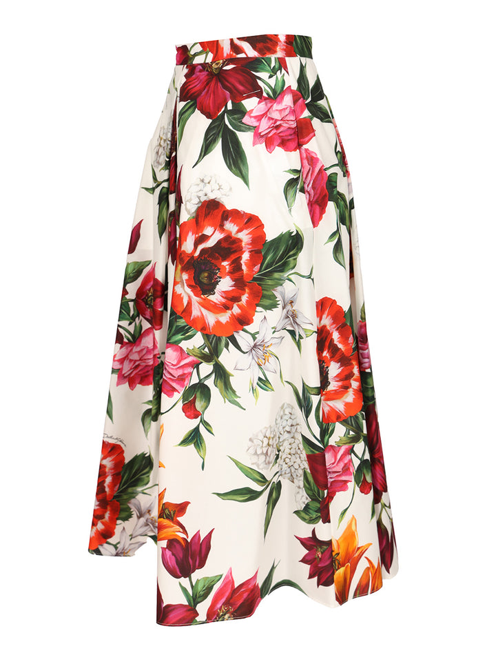 Dolce & Gabbana Pleated Skirt Skirts - Multicolor | 5ea962ad8497aa70b0d37e23e51cc1d074f6132e