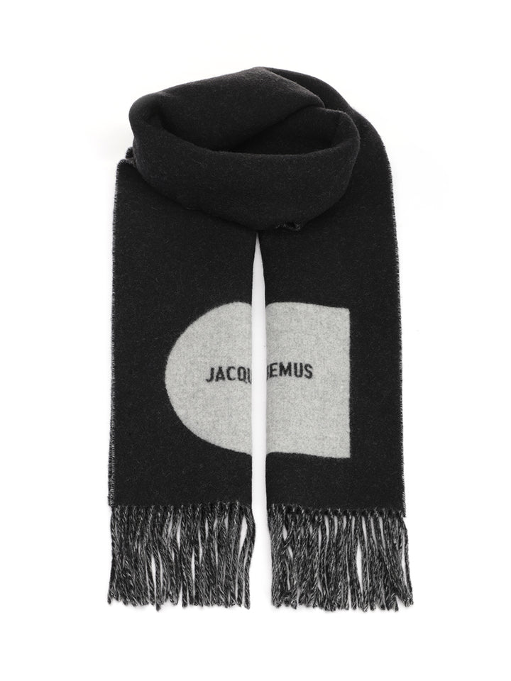 Jacquemus Rond Carré Scarves And Foulards - Black | 54c2859235c488edaf39c94e0008a2aeb1ec87bd
