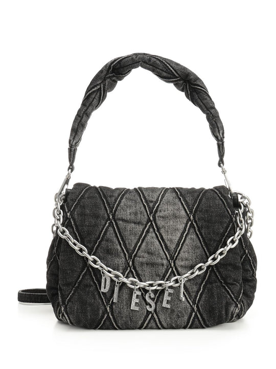 Charm-D Shoulder Bags Black