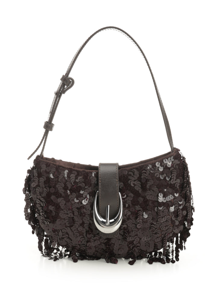 Staud Alana Shoulder Bags - Brown | f702f66bfaf763f917ca6e413f29acbca8369de2
