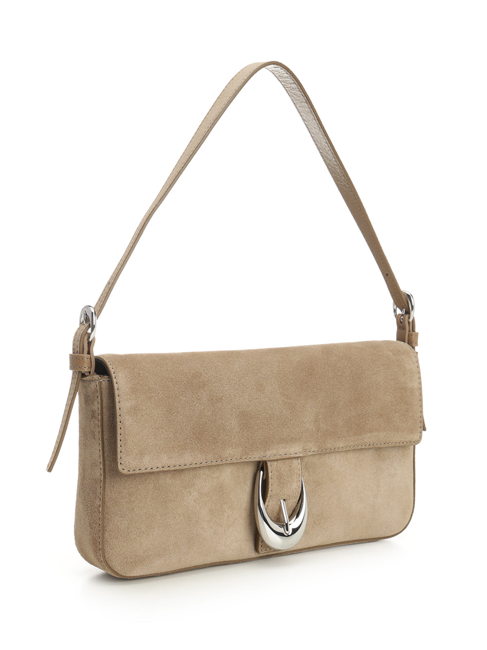Staud Harlow Shoulder Bags - Beige | 741988d6736d27ccdad22a7712e84c089aab2686