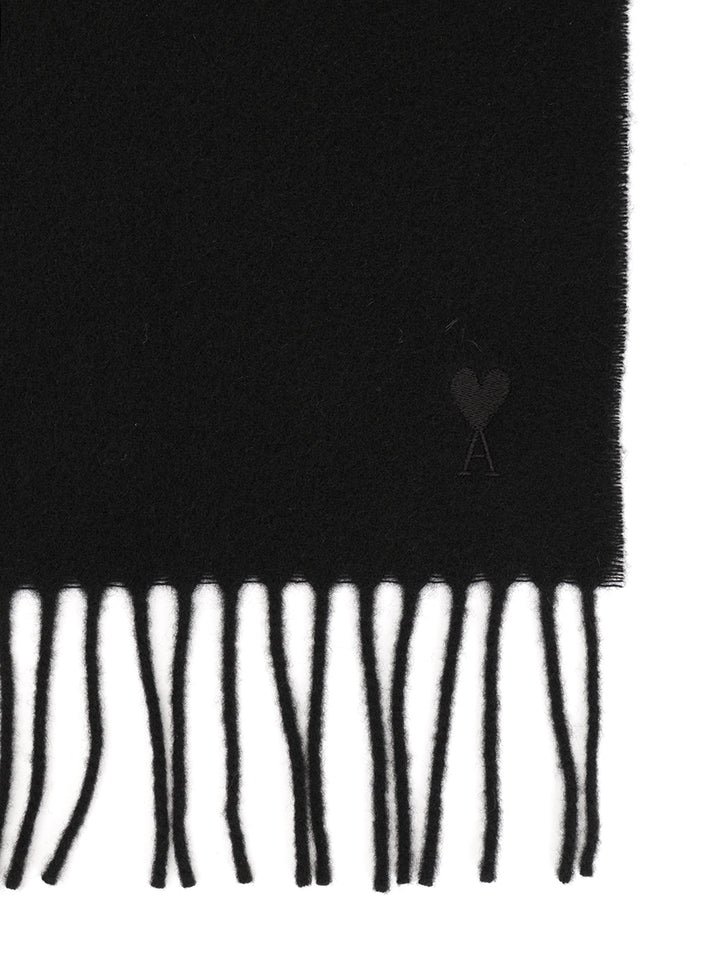 Ami Ami De Coeur Scarf Scarves And Foulards - Black | fdfafb61c7e600e5ca8e71f06acdfaaea85d018f