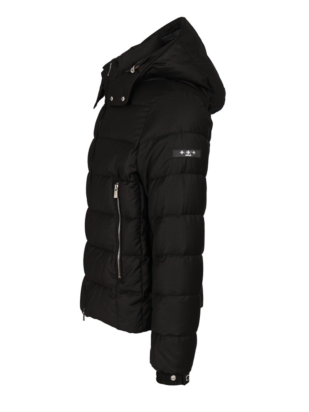 Tatras Domiziano Down Jacket In Super 150s Wool Coats - Black | 449356f20352f06d55022c6dd03ec527f6c89766