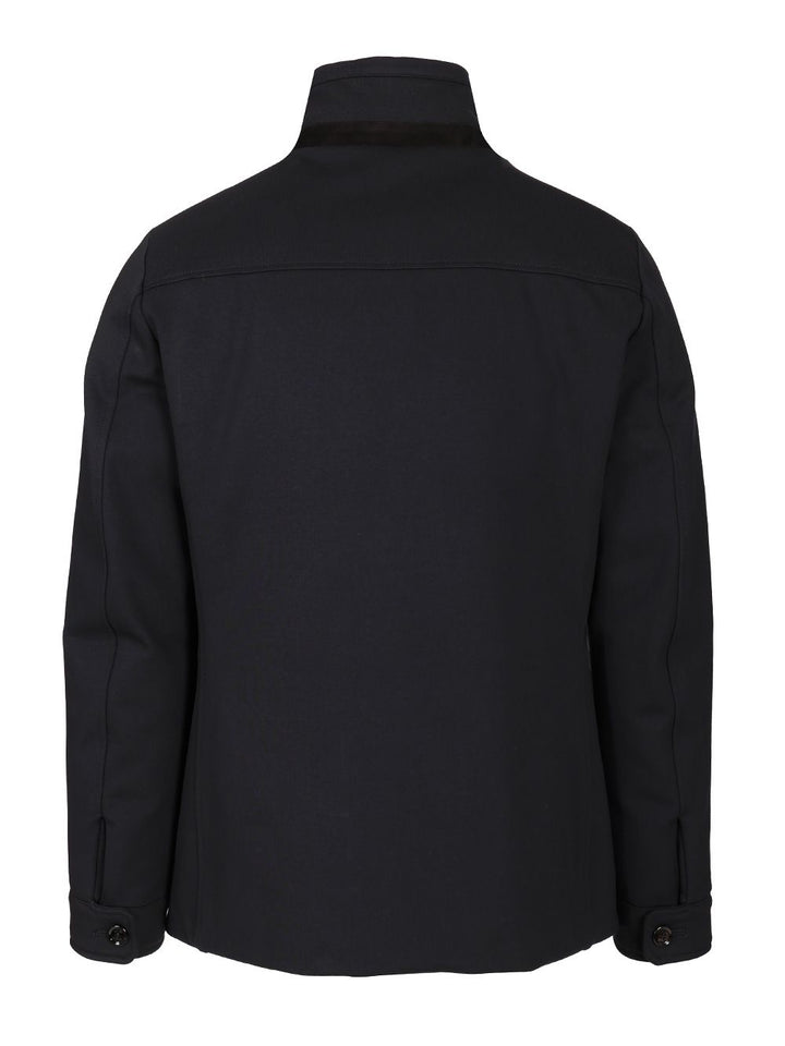 Moorer Bas-Tz Jacket Coats - Blue | 8cd1f1e461d40ff0739408f7928401a9b92e25a9