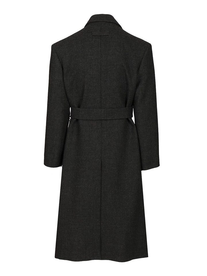 Fear Of God Wool Relaxed Coat Coats - Black | 32960dda069f98135949eed0bc2aac699e92cd2f