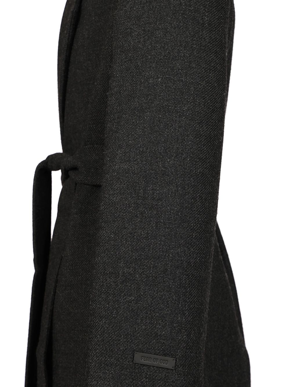 Fear Of God Wool Relaxed Coat Coats - Black | db79c14185c233c227d68497fbf144c599d86715