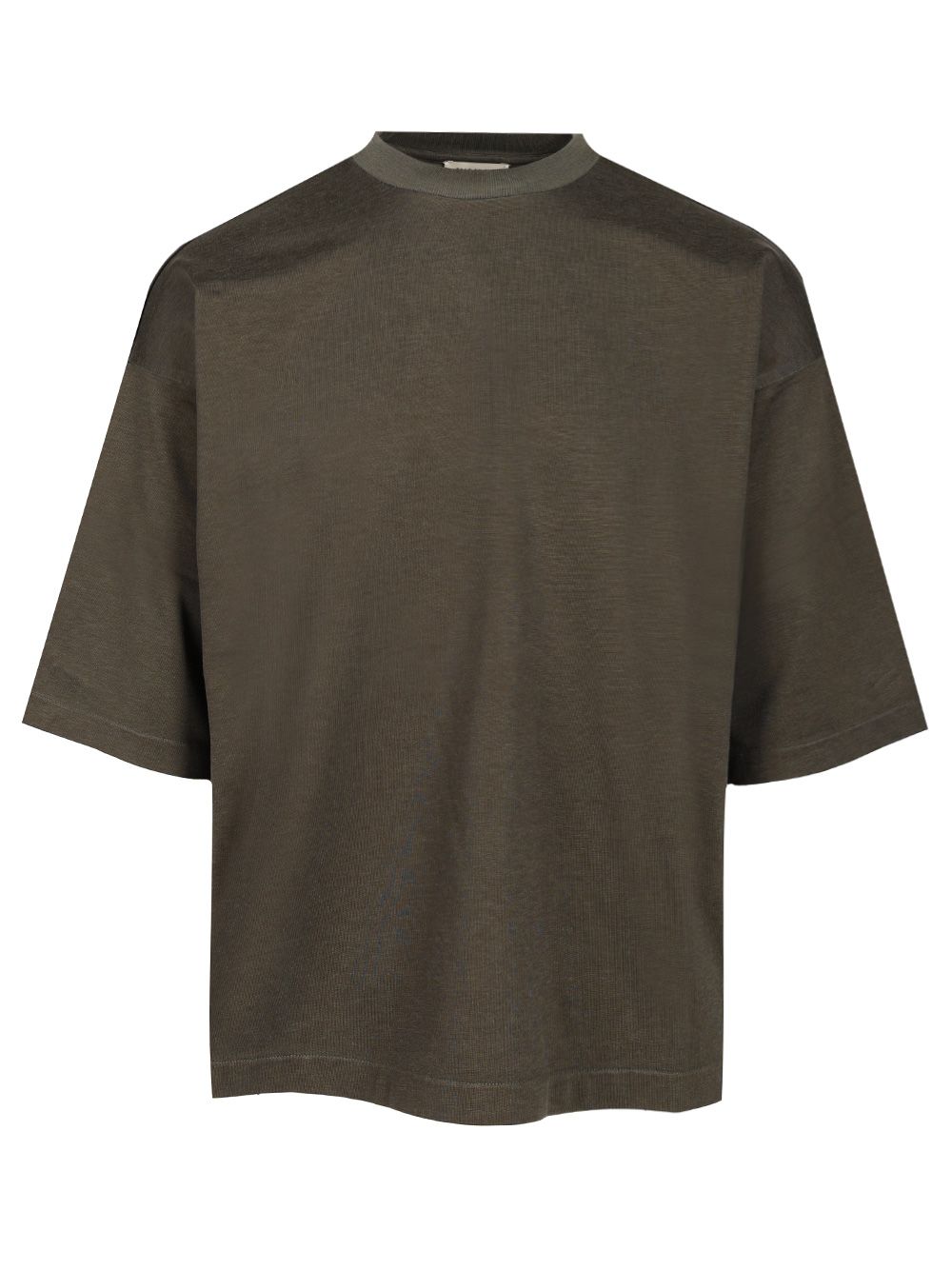Fear Of God Crew Neck T-Shirt - Green | 7e6c5748da0995c41485a9e6b00e97ee83d7d12d