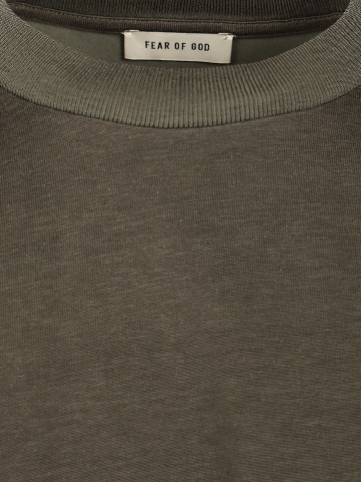Fear Of God Crew Neck T-Shirt - Green | 75d38f15ca3a5bbf4072e50c60d1a5d355d62764