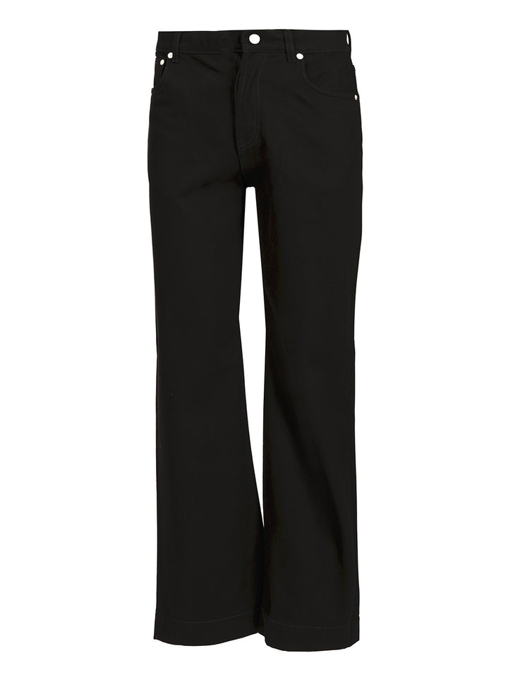 Mcqueen Wide Leg Jeans - Black | d4d9868213945f400e2cf29dbdebddc98c83c48e
