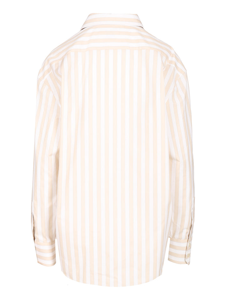 Saint Laurent Cassandre Shirts - Beige | 5f9ed9bc5f80dbcc77035a9c6586619e166cc594