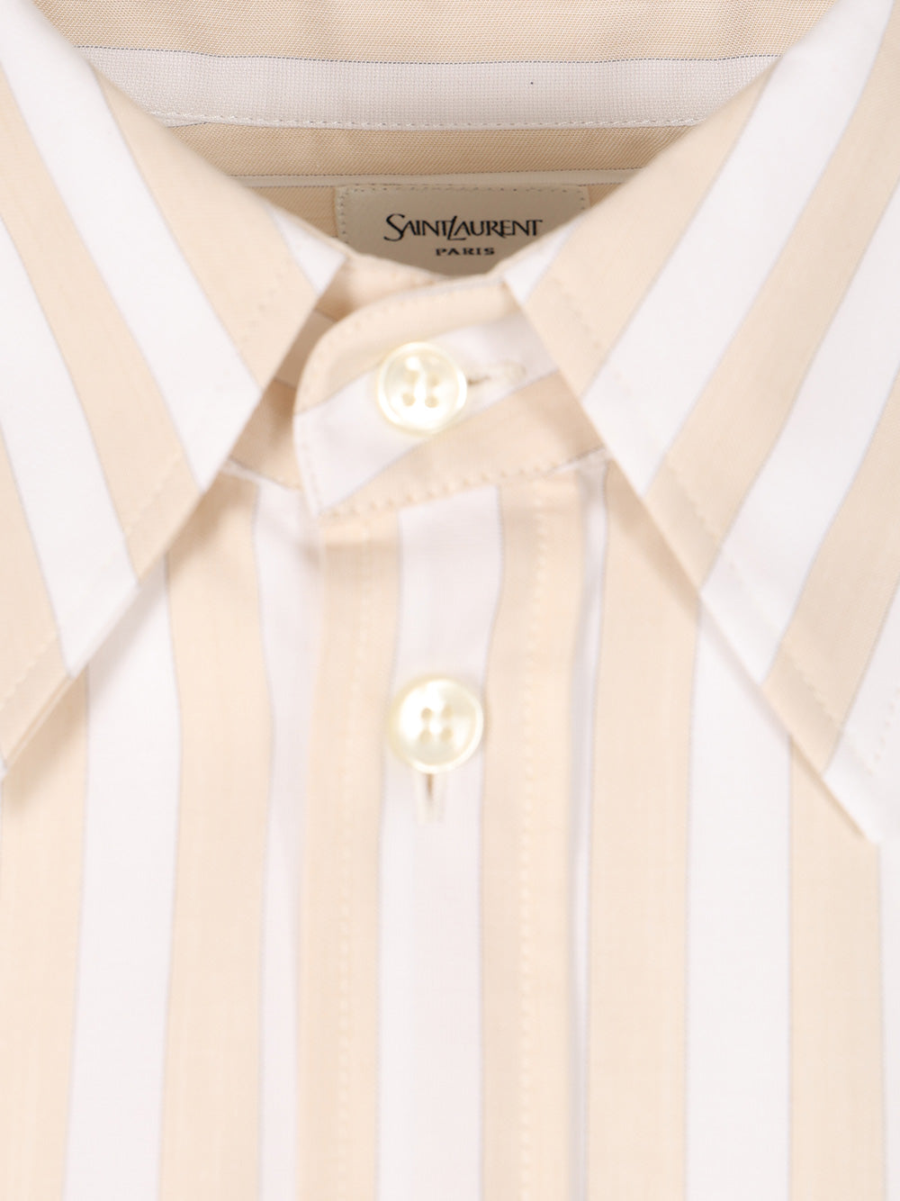 Saint Laurent Cassandre Shirts - Beige | b3e6851f8c59a97d7480eb30b850d81a9fa0f125