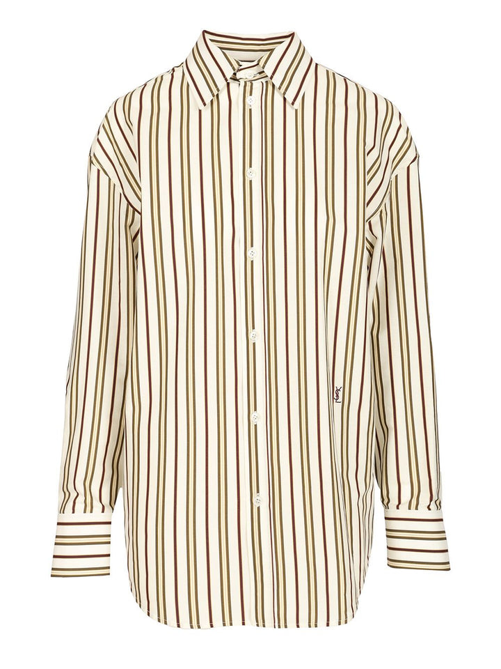 Saint Laurent Cassandre Shirts - Bordeaux | b2d127dda275cccbf6b1ad680af13f042edb5cbb