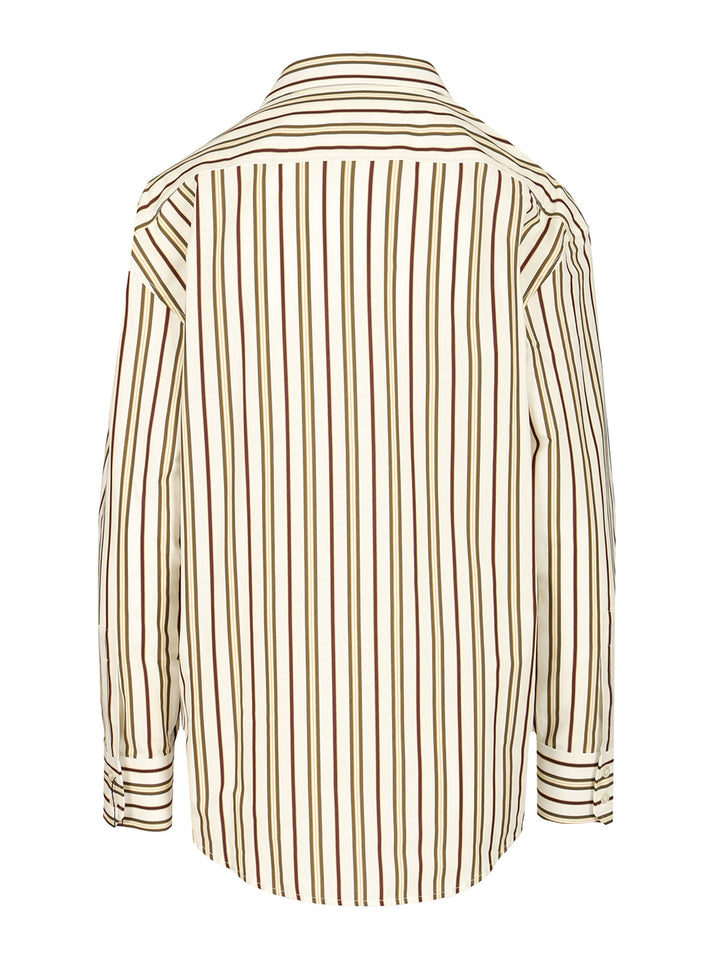 Saint Laurent Cassandre Shirts - Bordeaux | b1d4882aaaeec2750684b69bc2aec81577df768f