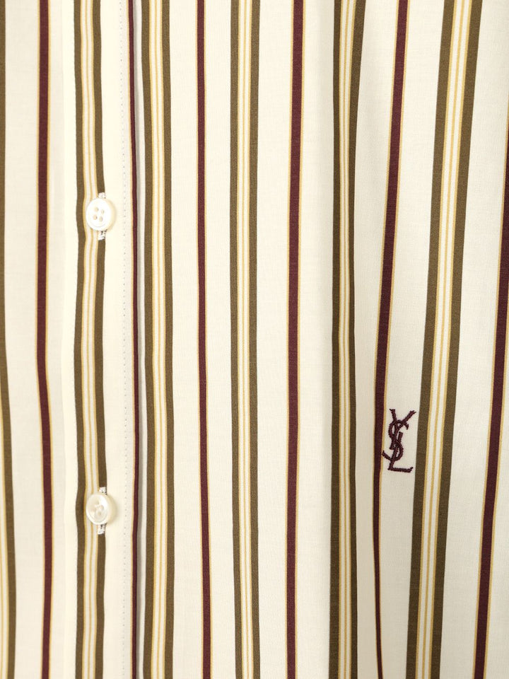 Saint Laurent Cassandre Shirts - Bordeaux | 3b0aad9298a5ee1960d0ddb5deeb24ff41df65eb