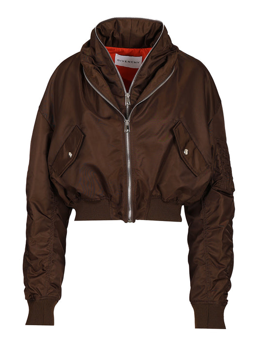 Bomber Jacket Jackets Brown
