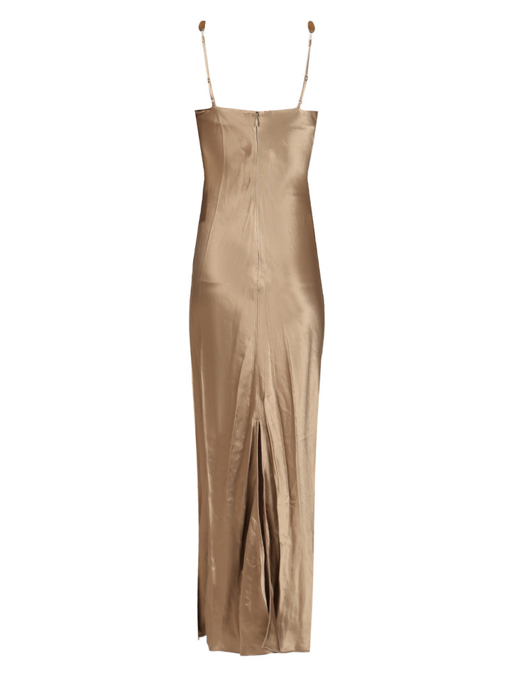 Staud Cadence Dresses - Beige | 00f94b75cc43eb627917585df810d4ca69dedb33