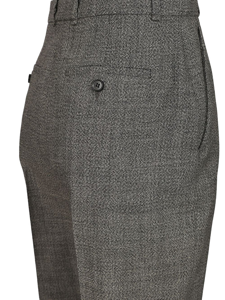 Mcqueen Uniform-Style Trousers - Grey | 1f09f6a1a559b8d1032115e8916ff70deac0323d