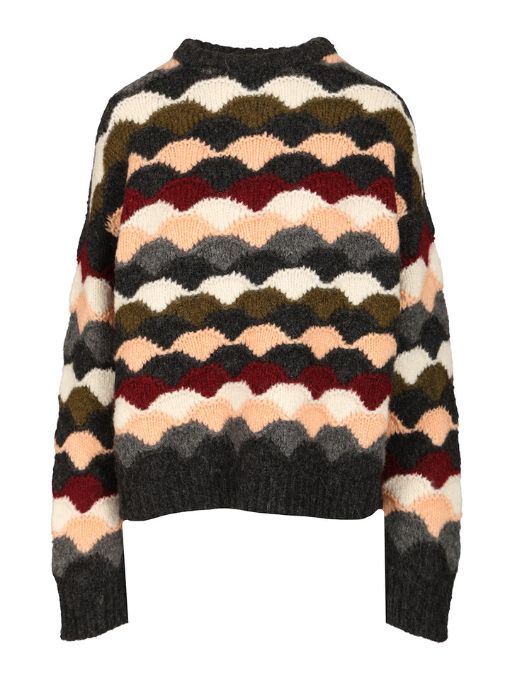 Alanui Shattered Stripes Knitwear - Multicolor | b540eb40349ecd1f2bc4788581928b7bf14ac7ad