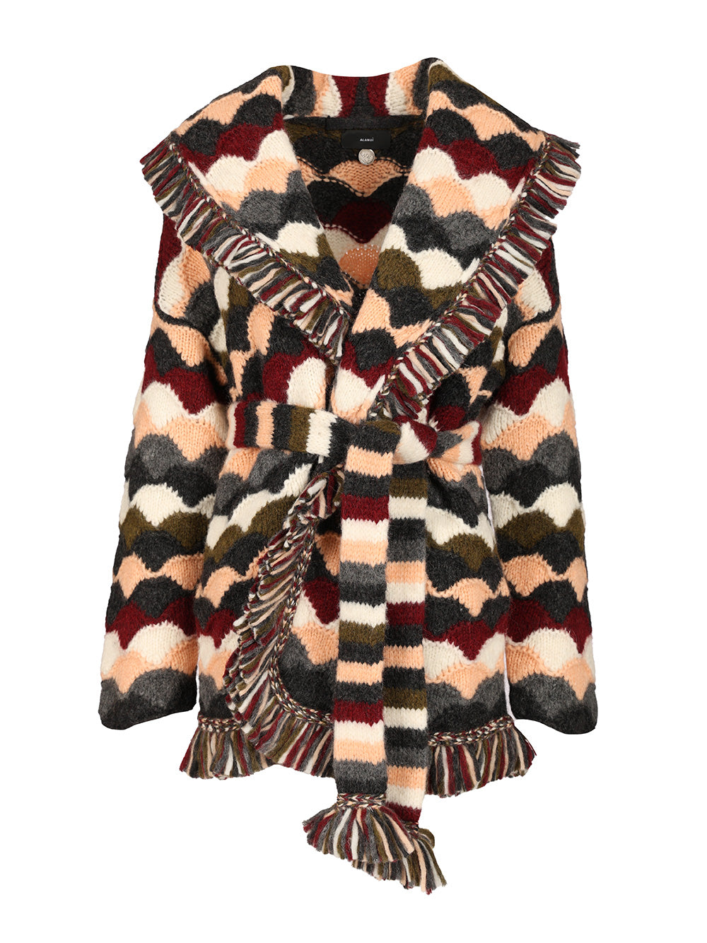 Alanui Shattered Stripes Cardigan Knitwear - Multicolor | e2212e6da8170031a22eaa69ffad09eec05f25b7