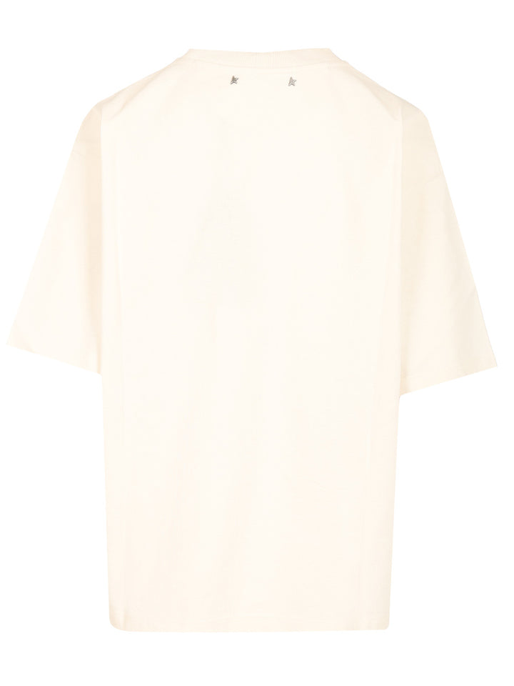 Golden Goose Deluxe Brand Boxy T-Shirt - White | 41eb3c621223f40d9e900921c270609a0e3103af