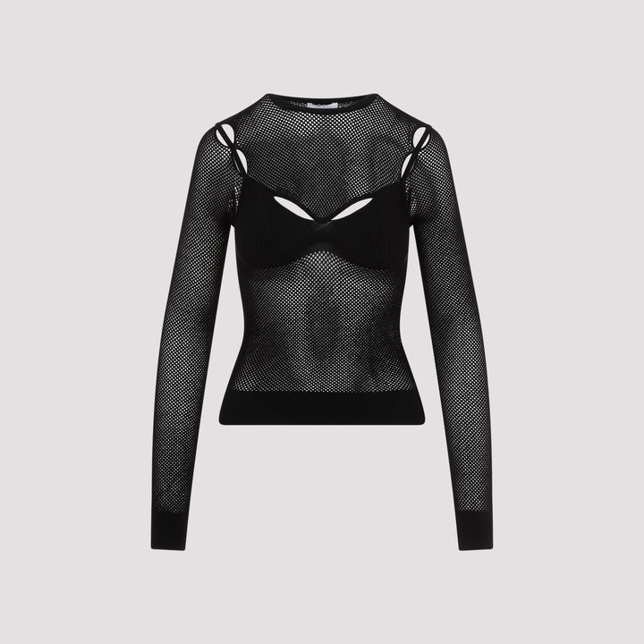 Off White Tops - Black | aa55885a346815a0e6bfaf11960dc39fdd006e05