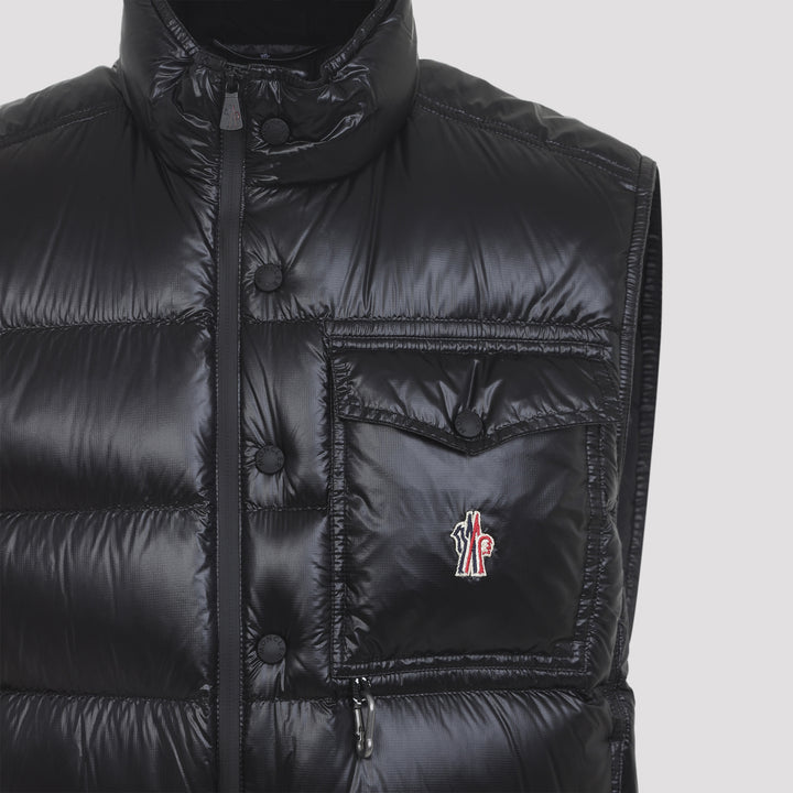Moncler Grenoble Gilet - Black | 36bc7d0fca416b6a2e4ed9c449af002434a52d00