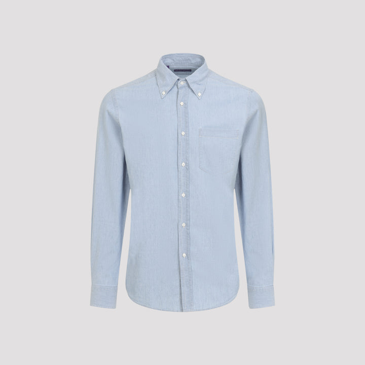 Ralph Lauren Purple Label Shirts - Blue | c1b9ff6a2d7b768949d86c816412153f78a07c00