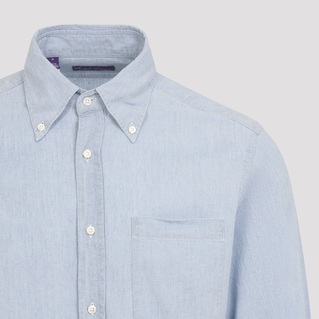 Ralph Lauren Purple Label Shirts - Blue | 256d1f91e920651e3e22887144db68f352e26d66