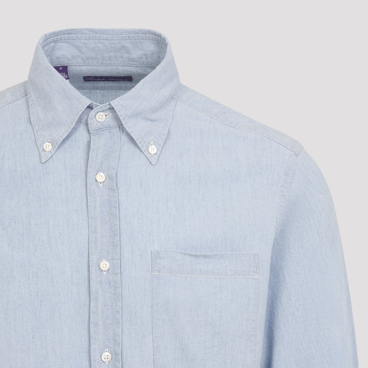 Ralph Lauren Purple Label Shirts - Blue | 256d1f91e920651e3e22887144db68f352e26d66