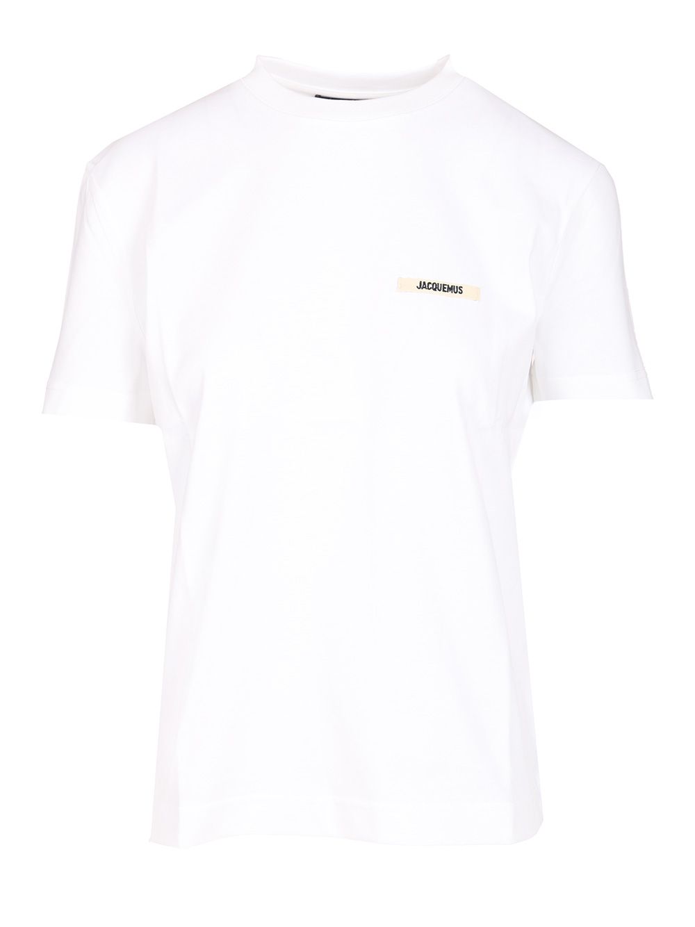 Jacquemus Le Tshirt Gros Grain Mc T-Shirt - White | 5f369fd0c224eaa971c4504a44d5e6763ccad7c9