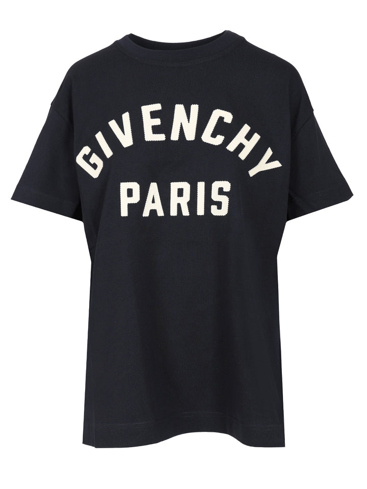 Givenchy Givenchy Loose-Fit T-Shirt - Blue | 63bed56a6e097abeda73660d83af27c8ab622250