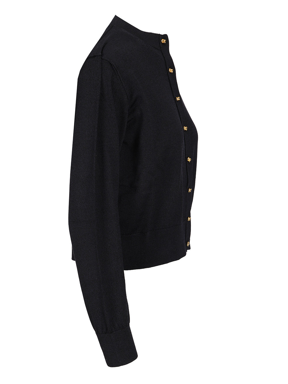 Bottega Veneta Cotton And Viscose Twin-Set Knitwear - Blue | b71475882d2ea29000e77e390e02c74d292962ff