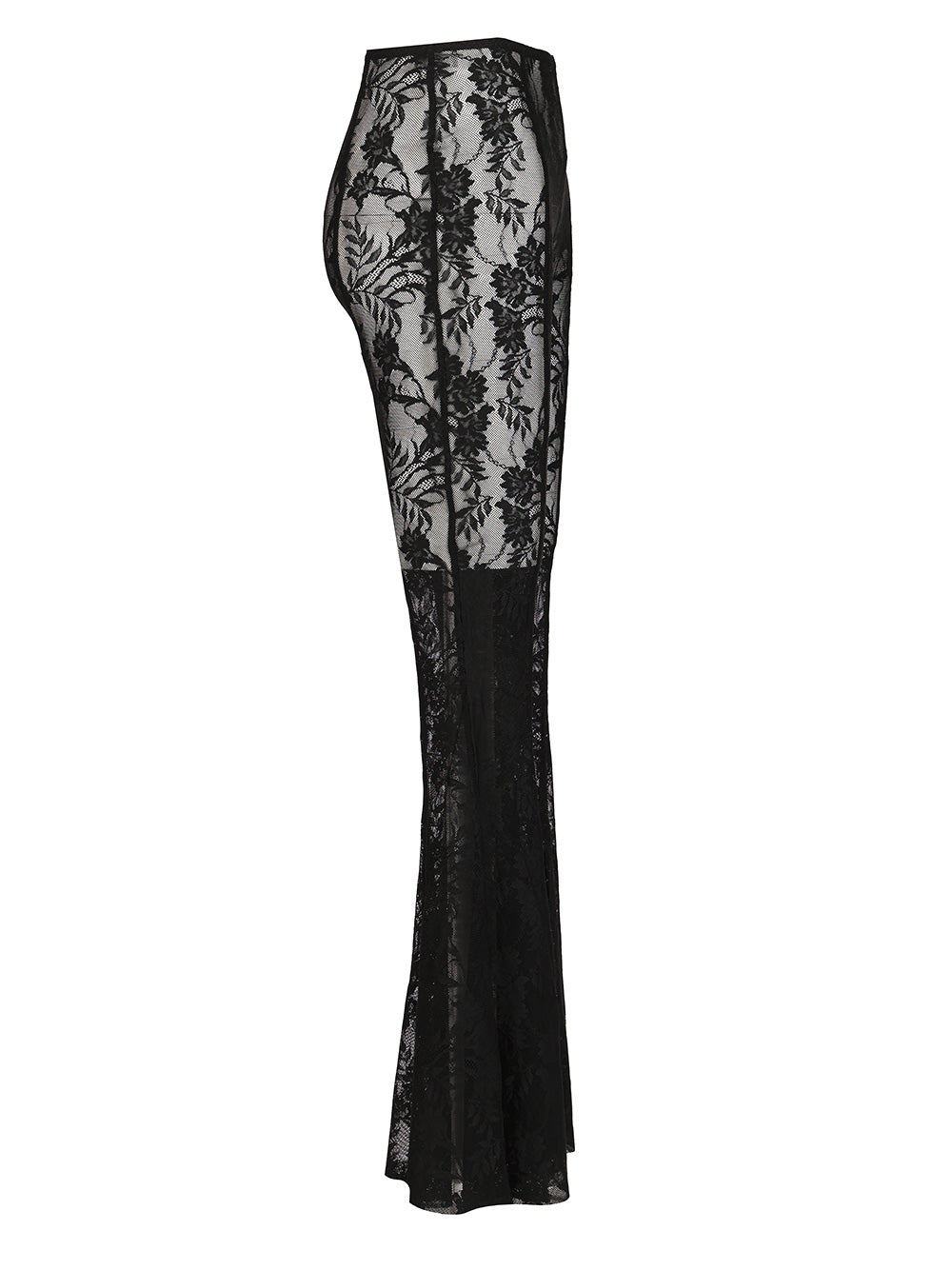 Norma Kamali Flared Trousers - Black | 46a8de5a58f4e75a592faec57aa1d03b8a85bd07