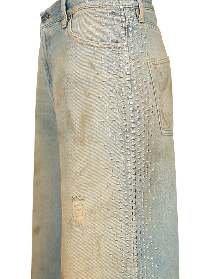 Golden Goose Deluxe Brand Boyfriend Jeans - Blue | c822006780970dd42409e937e63402d174f2e7ac