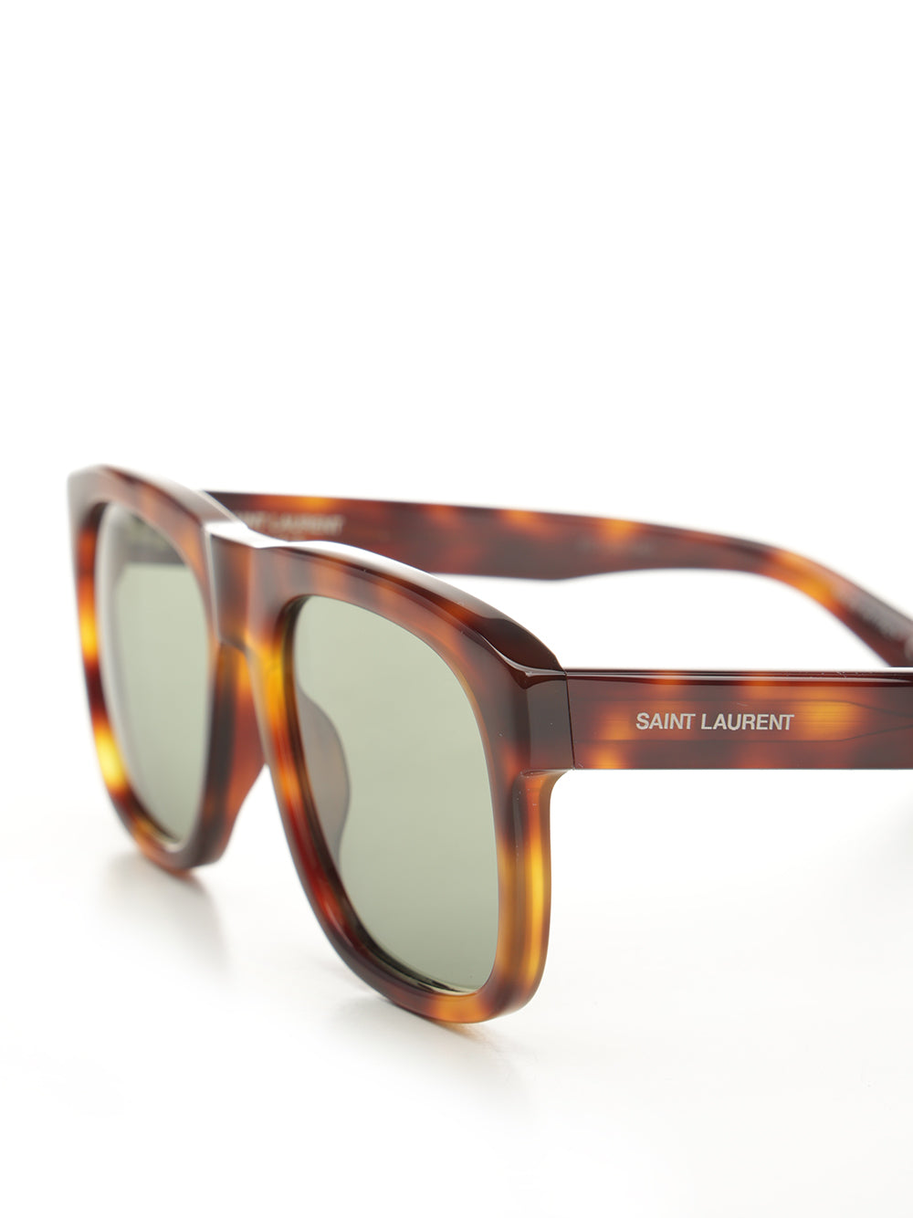 Saint Laurent Sl 558 Aviator Sun Glasses - Green | 1002915ed246e8f6f28a26ae9d3b01eb2eea26c2