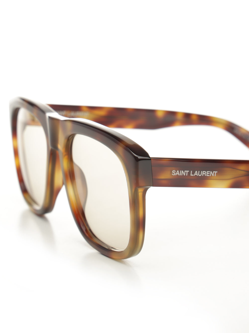 Saint Laurent Sl 558 Aviator Sun Glasses - Brown | a67e71b11ed8d41c43fe11ebf9ecbfab7bd62748