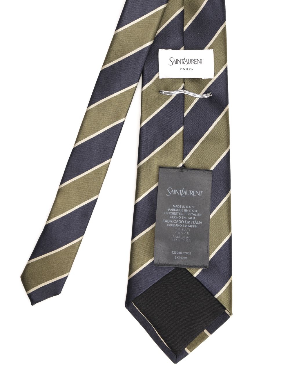 Saint Laurent Wide Tie Ties And Bow Ties - Blue | cb2592dfef58ab3469885e7cccaedeb49ead1bd7