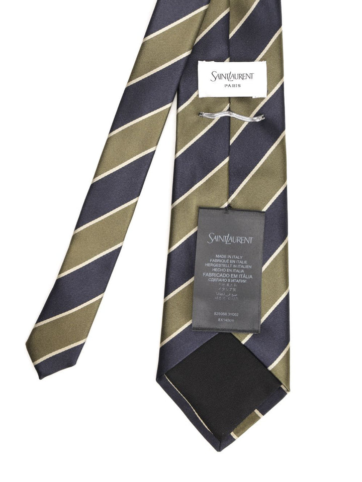 Saint Laurent Wide Tie Ties And Bow Ties - Blue | cb2592dfef58ab3469885e7cccaedeb49ead1bd7