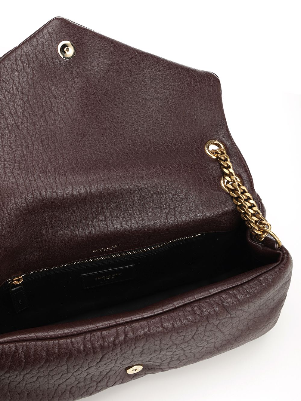 Saint Laurent Calypso Shoulder Bags - Bordeaux | 0af6374eac05ce4ec4b657e3c797f4b2f9238791