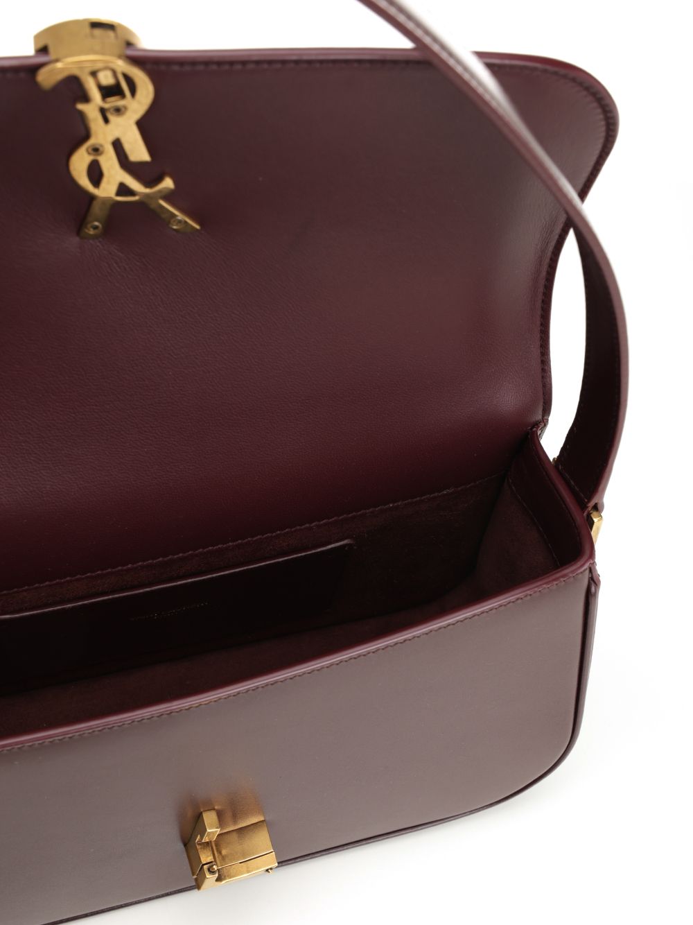 Saint Laurent Solferino Shoulder Bags - Bordeaux | bb9090f70e790764be4ba7912c0e52d8f769ba43