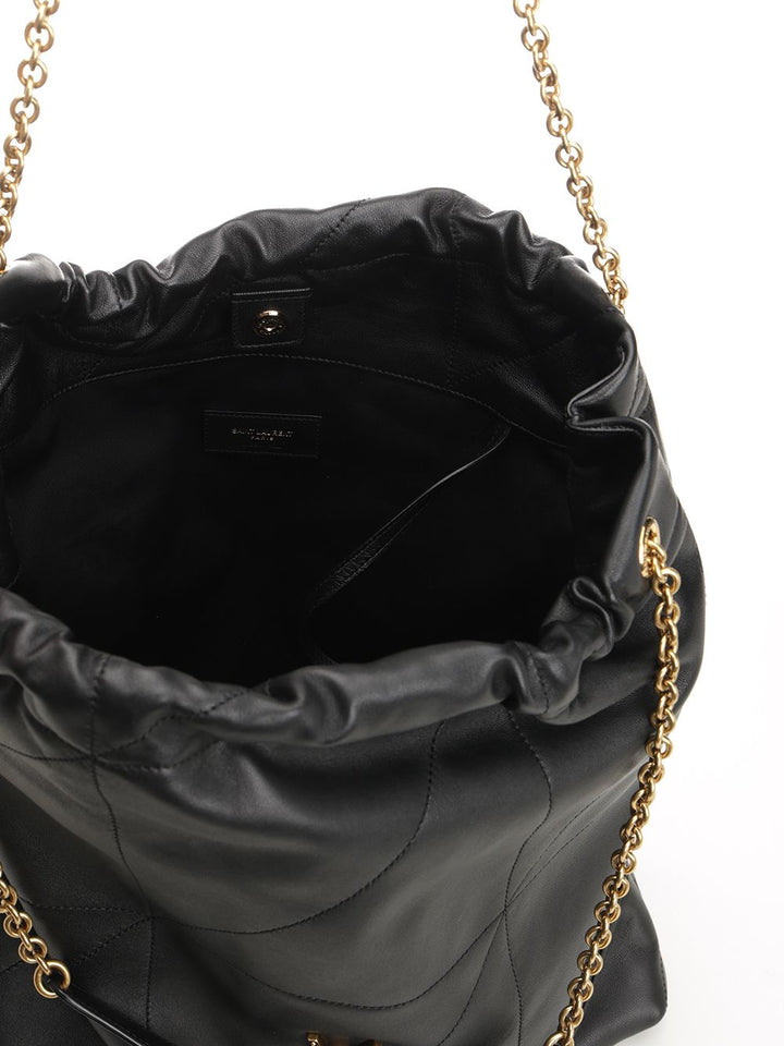 Saint Laurent Pochon Jamie Shoulder Bags - Black | 0aa6431c477f0459c48a2ec9dcf5e234e4d9be08
