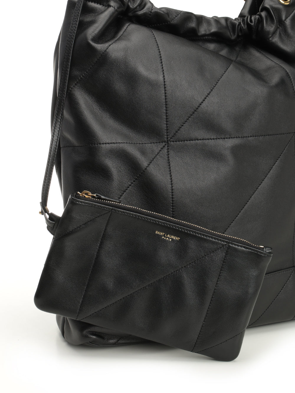 Saint Laurent Pochon Jamie Shoulder Bags - Black | 129efd91cdcf08df199edbaf56ce3c5c9b97c3a9