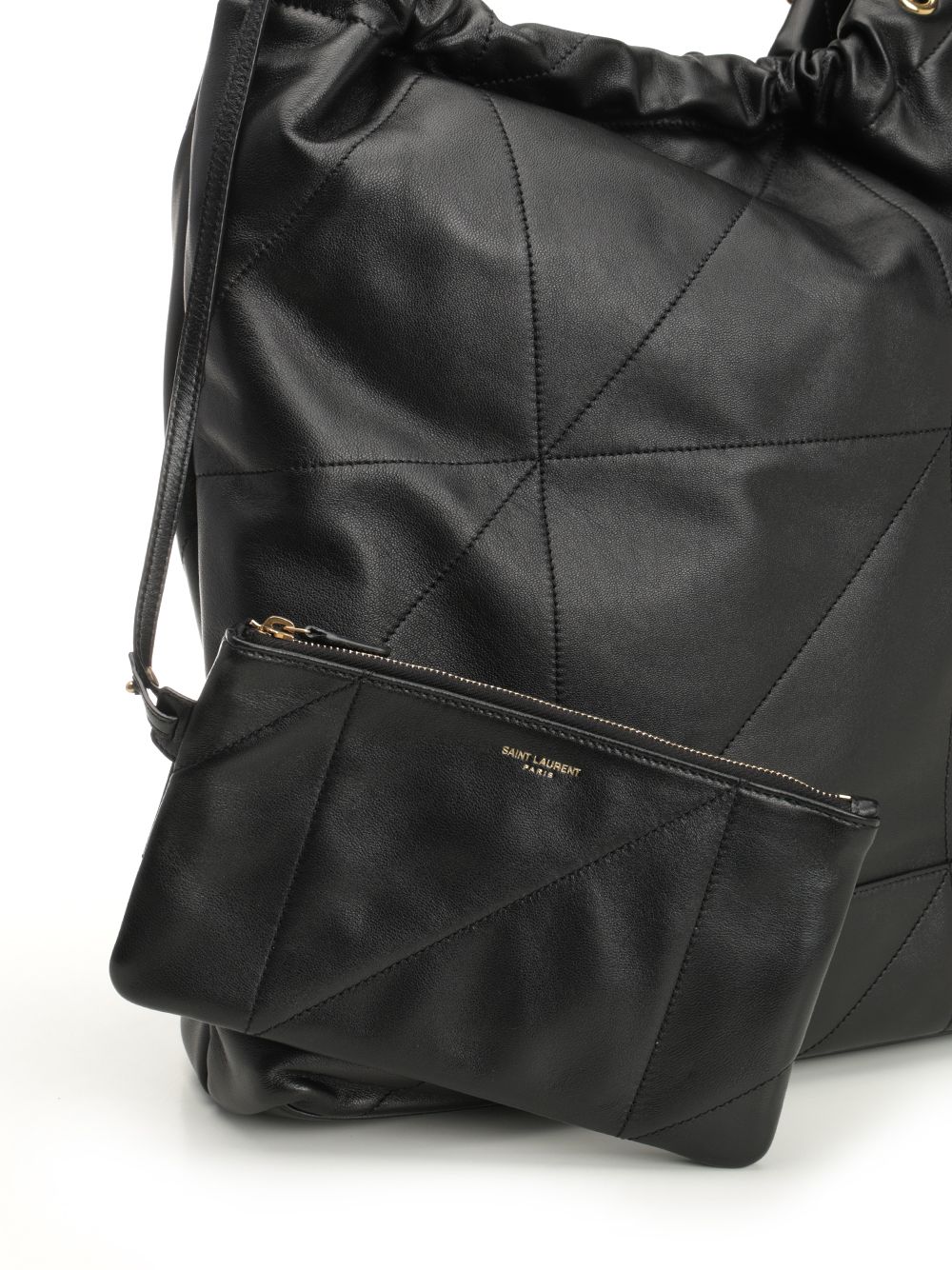 Saint Laurent Pochon Jamie Shoulder Bags - Black | e1010ca385287d6a6836e4bf7754c930292c5981