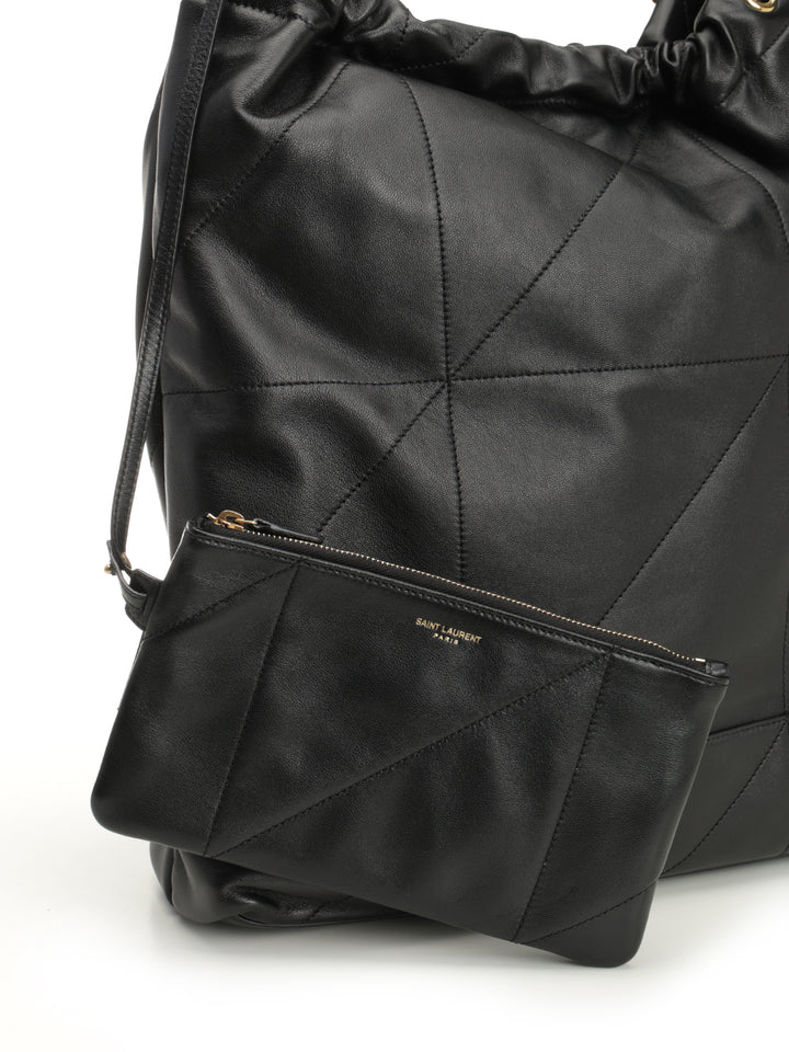 Saint Laurent Pochon Jamie Shoulder Bags - Black | 129efd91cdcf08df199edbaf56ce3c5c9b97c3a9