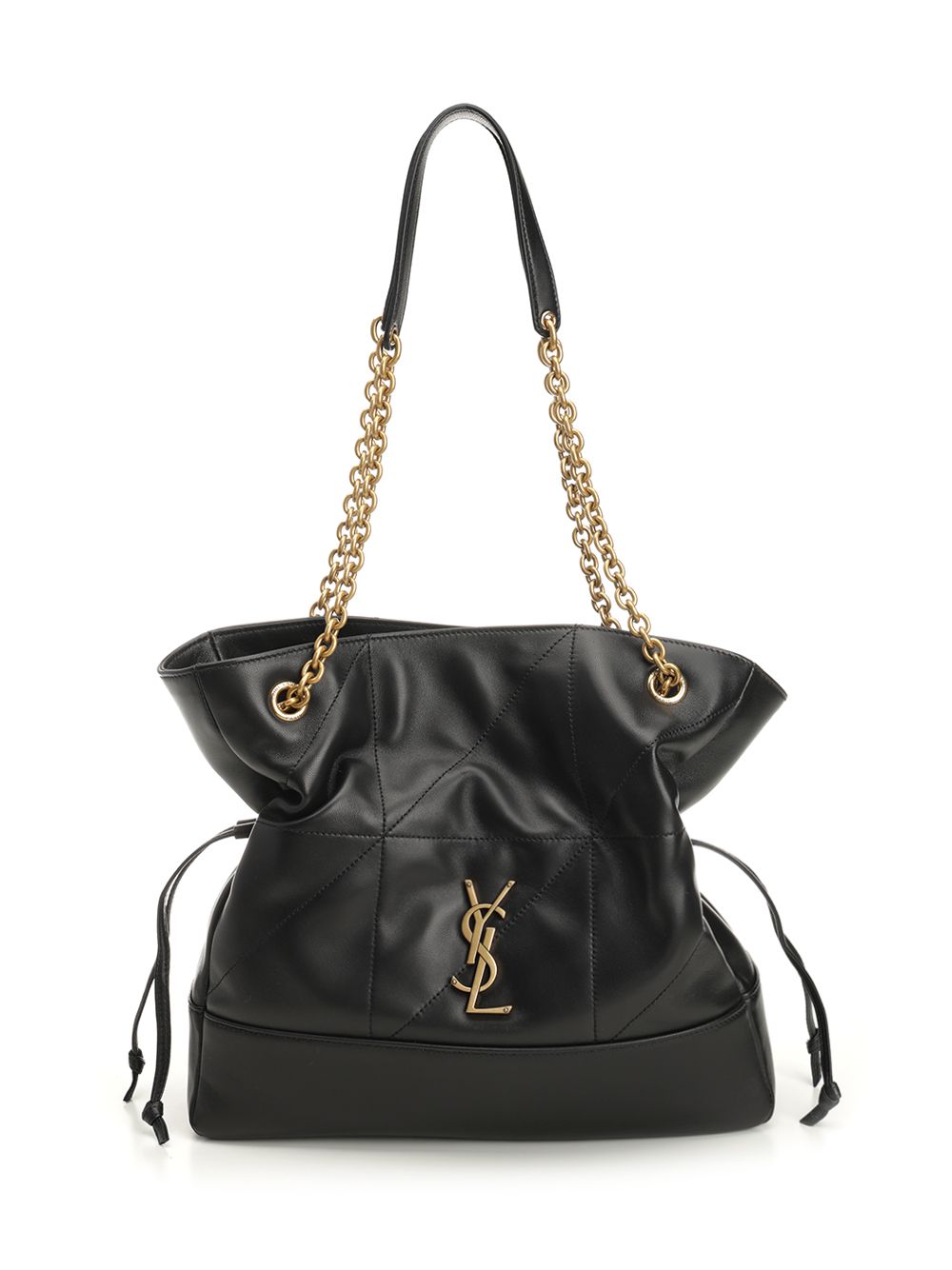 Saint Laurent Jamie Shoulder Bags - Black | ff128d2ec541bcdf4acb527bc47ac2585ee86a4d