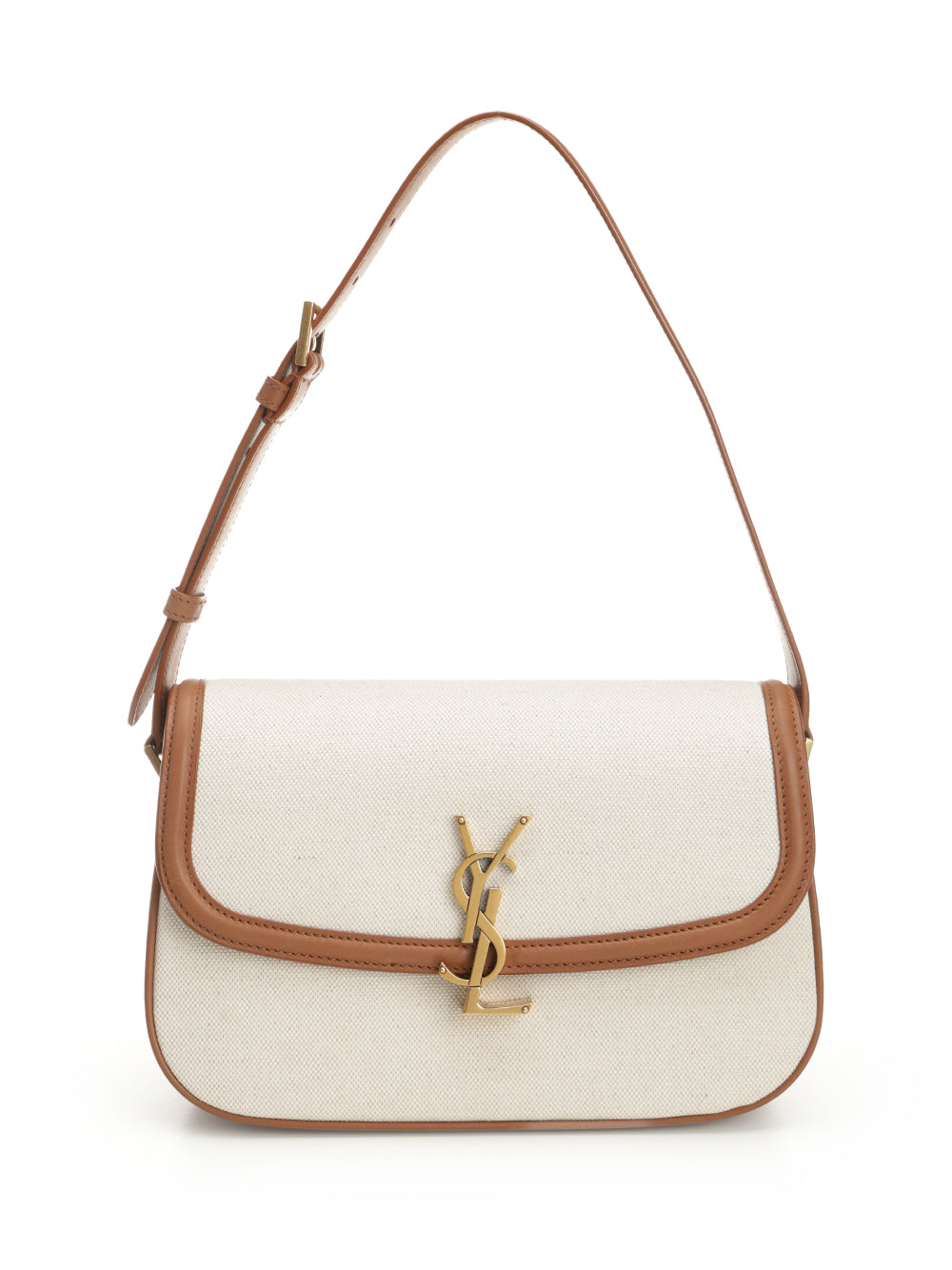 Saint Laurent Solferino Shoulder Bags - Beige | 6c9bf5509beeb2348f26bd8a3b976fea7eb4f1aa