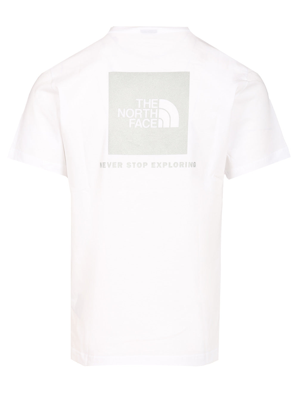 The North Face Nse Reflective Box T-Shirt - White | 7b08b620e23142115c99afc862d154a2008b0894