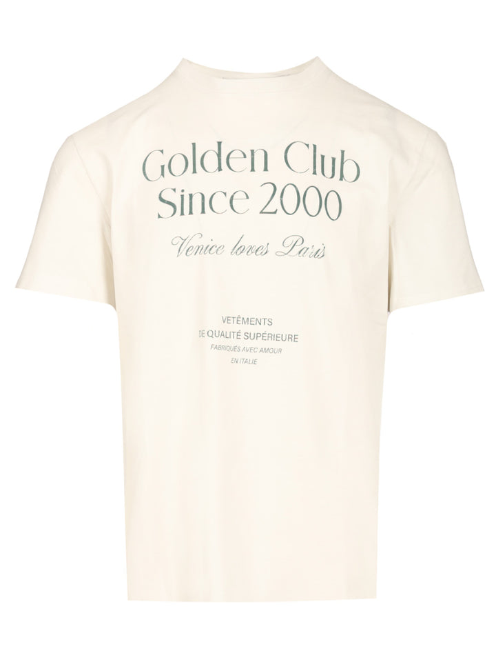 Golden Goose Deluxe Brand Cotton Jersey T-Shirt - Grey | 171f59128dae2a4fc83a2e4bedae567b432e41be